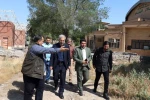 بازدید معاون هنری وزارت فرهنگ و ارشاد اسلامی از پلاتوهای نیمه کاره و خانه هنرمندان اهواز 2