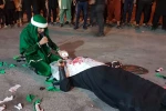 اجرای «مجلس شهادت امام» در پایان راه پیاده روی اربعین 3