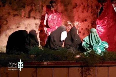 اجرای نمایش مذهبی «خرابه شام» در شهرستان لالی