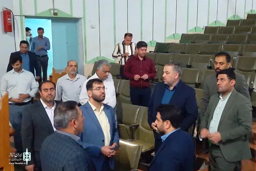 بازدید مدیر کل فرهنگ و ارشاد اسلامی خوزستان از مجتمع سینمایی دزفول 3