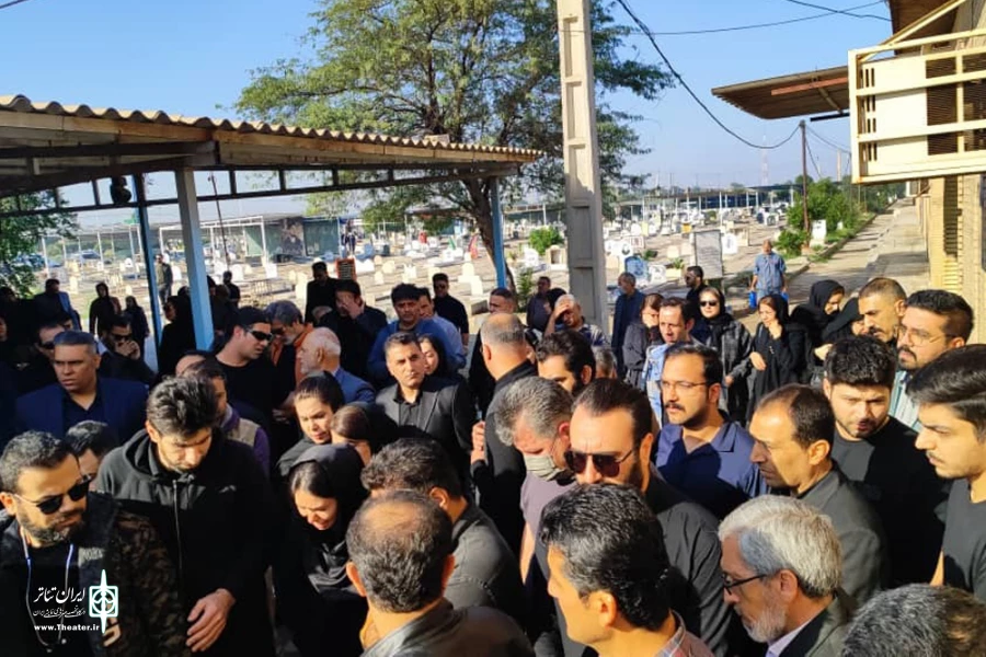 برگزاری آیین وداع با زنده یاد منوچهر بهارلویی در اهواز 3