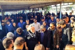 برگزاری آیین وداع با زنده یاد منوچهر بهارلویی در اهواز 4