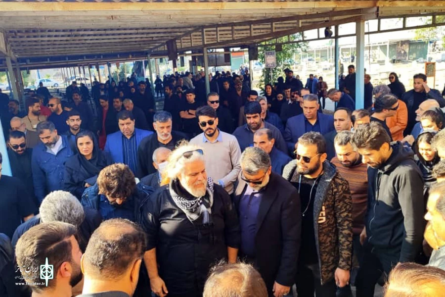 برگزاری آیین وداع با زنده یاد منوچهر بهارلویی در اهواز 4