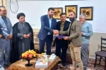 دیدار مدیر کل با خانواده پیشکسوت تئاتر استان خوزستان در شهرستان آغاجاری 2