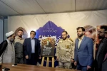 رونمایی از پوستر «ششمین همایش ملی تئاتر خیابانی راهیان نور» در اهواز 3