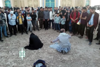 در قالب ششمین همایش ملی تئاتر خیابانی راهیان نور

نمایش خیابانی «جای خالی تو» در یادمان شلمچه اجرا شد