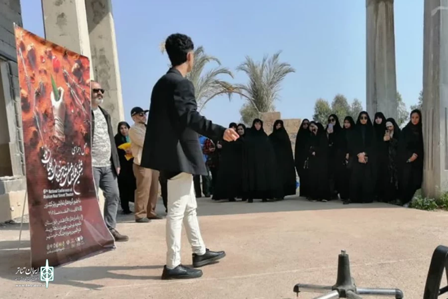 اجرای نمایش «مربع چهار در چهار» در یادمان فتح المبین  2