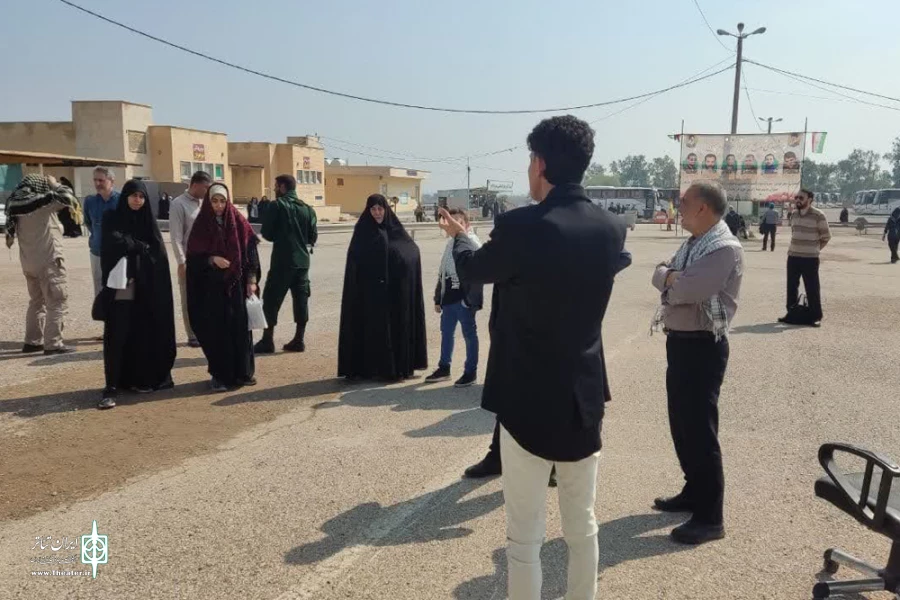اجرای نمایش «مربع چهار در چهار» در یادمان فتح المبین  3