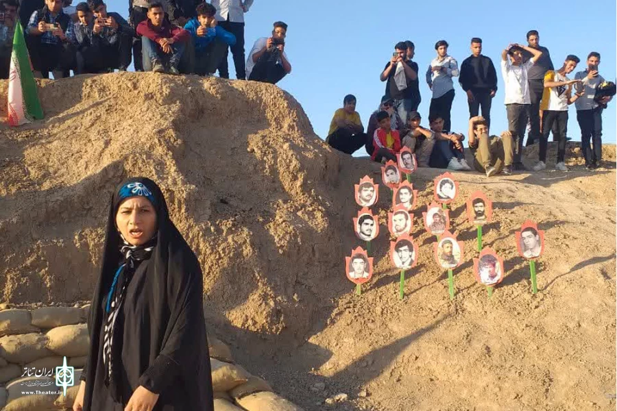 «هفت سین دلتنگی» در کنار «نهر خین» میزبان راهیان نور شد 2