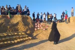 «هفت سین دلتنگی» در کنار «نهر خین» میزبان راهیان نور شد 3