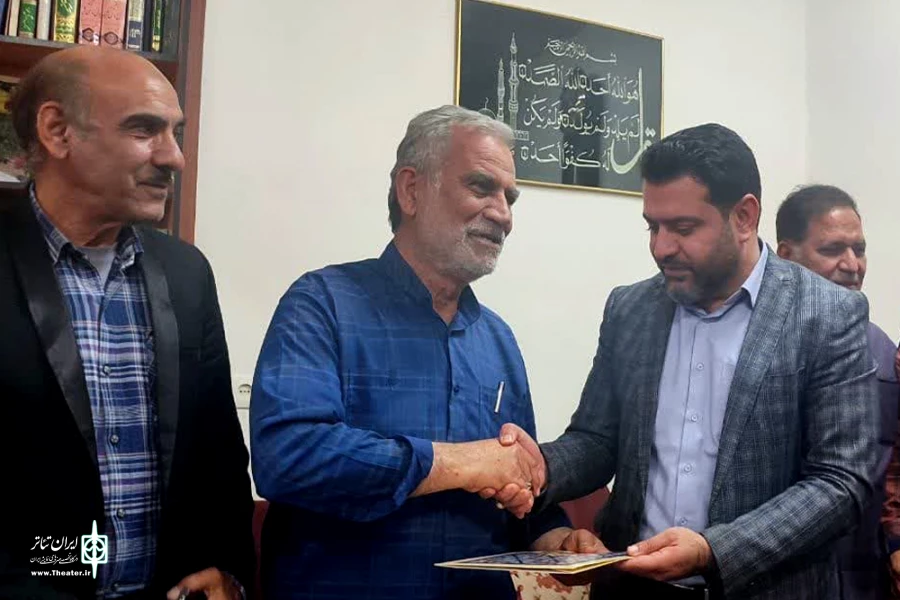 دیدار و تکریم پیشکسوتان تئاتر دزفول 3