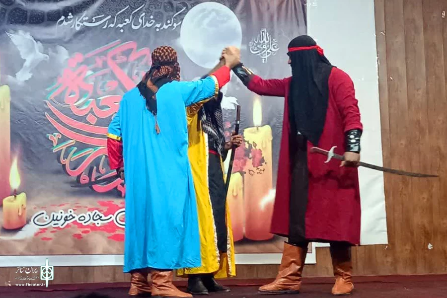 اجرای نمایش مذهبی «سجاده خونین» در ایذه 5