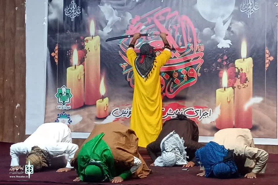 اجرای نمایش مذهبی «سجاده خونین» در ایذه 6