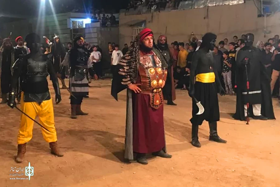 اجرای نمایش محیطی «زینب و البلاء» در دزفول 4
