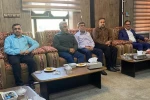 دیدار فرماندار با دبیر و ستاد اجرایی جشنواره تئاتر لاله های سرخ اندیمشک 2