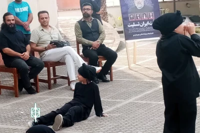 هنرمند خوزستانی داور بخش تئاتر خیابانی اشکواره حسینی شد