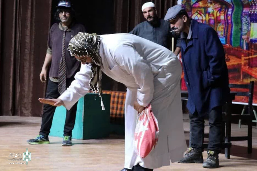 اجرای نمایش کمدی اجتماعی «المرعب» در شادگان 4