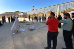 افتتاح بخش خیابانی سی و ششمین جشنواره تئاتر استان خوزستان در یادمان شهدای گمنام باغملک 7