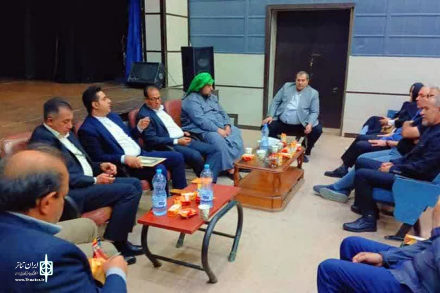 نشست هم اندیشی جشنواره بین المللی تئاتر عربی استان خوزستان 3