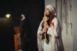 نمایش آخرین تانگوی مارلون براندو - کارگردان: میلاد بختیاری - عکاس: صادق جودیمی - پلاتو استاد لاریان تالار آفتاب اهواز - دیماه 1403