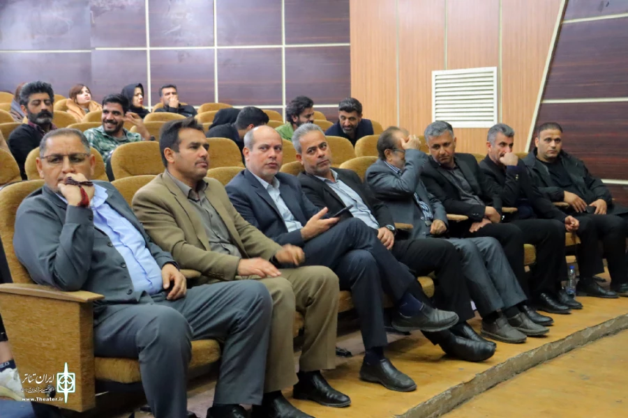 آئین نکوداشت پیر تئاتر و پیشکسوت تعزیه شوش برگزار شد 3