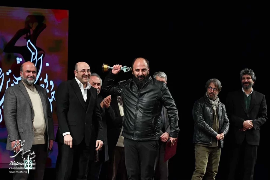 شب درخشش تئاتر خوزستان در اختتامیه چهل و سومین جشنواره تئاتر فجر 2