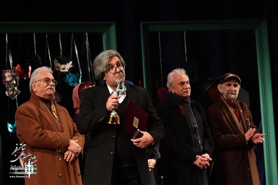 شب درخشش تئاتر خوزستان در اختتامیه چهل و سومین جشنواره تئاتر فجر 5