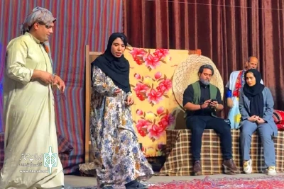 اجرای نمایش عربی «الخرابه» در شادگان