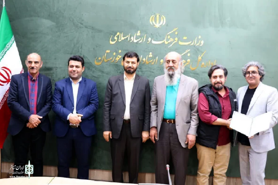 تجلیل از هنرمندان افتخارآفرین تئاتر خوزستان در جشنواره تئاتر فجر 6
