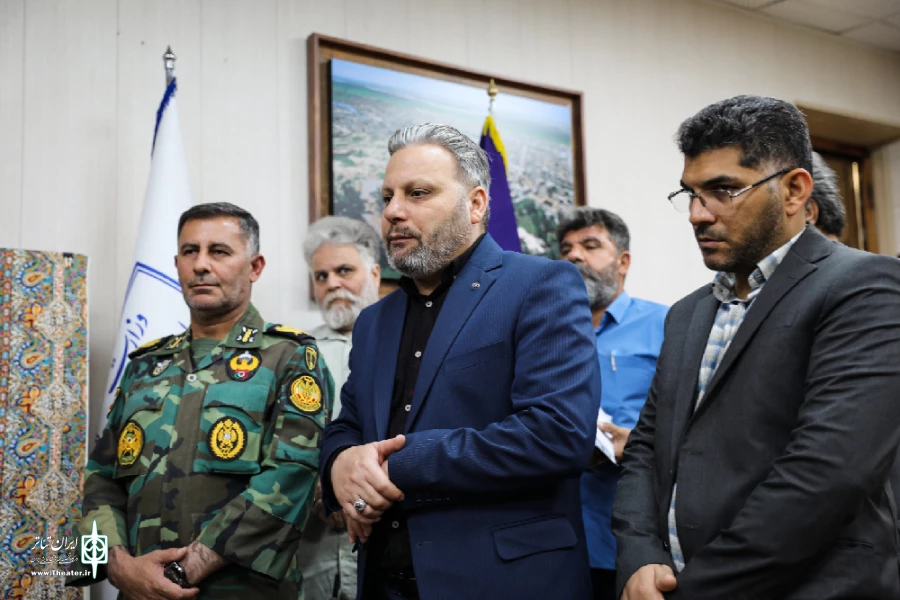 آیین رونمایی از پوستر بخش« میراث دفاع‌مقدس و گردشگری مقاومت» جشنواره تئاتر فتح خرمشهر 4