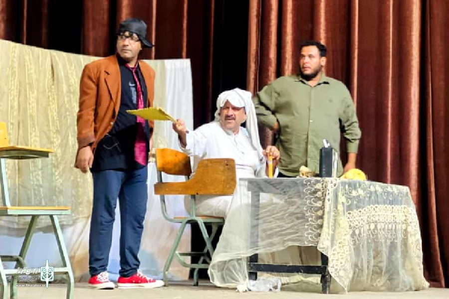 اجرای نمایش کمدی عربی «الاشباح» در شادگان 6