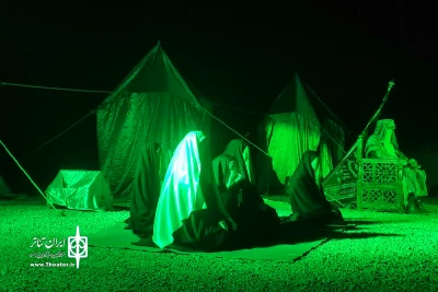 اجرای نمایش میدانی «مجالس تعزیه خوانی» در لالی