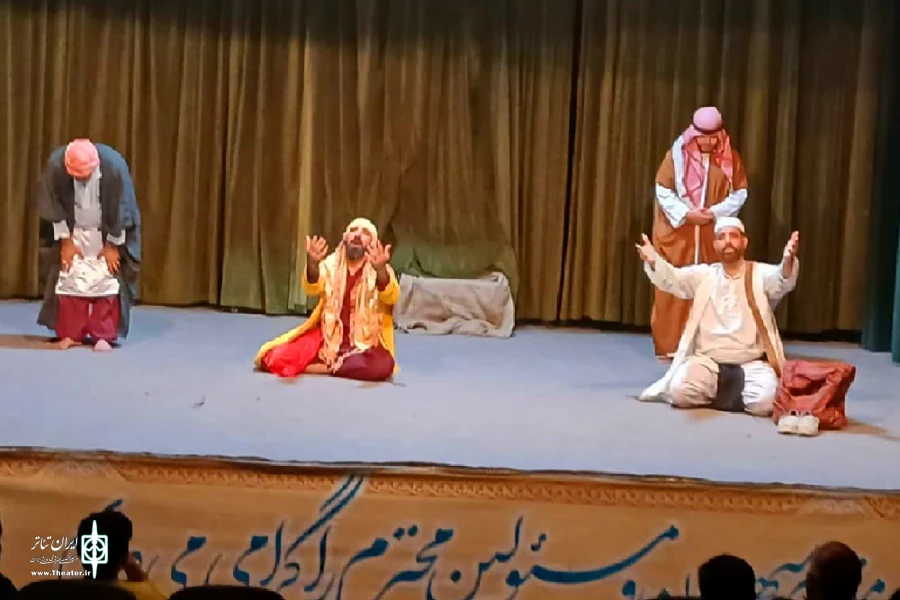 اجرای نمایش مذهبی «در آغوش او» در دزفول 6