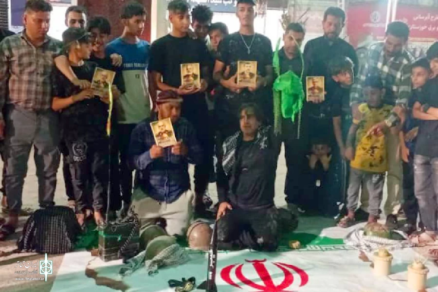 نمایش خیابانی «حرم ایران» در چذابه اجرا شد 4