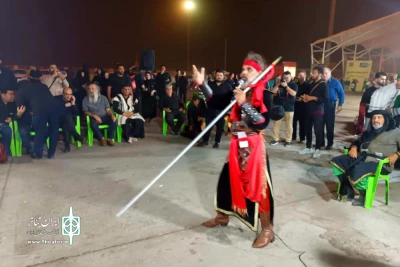 در قالب ششمین سوگواره ملی تئاتر میدانی و تعزیه اربعین حسینی؛

مدیرکل هنرهای نمایشی در چذابه به تماشای تعزیه «سیدالشهدا» نشست