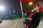 مدیرکل هنرهای نمایشی در چذابه به تماشای تعزیه «سیدالشهدا» نشست 5