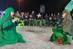 مجلس تعزیه «متوکل عباسی» در شلمچه و چذابه اجرا شد 2