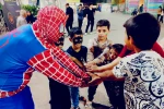 «اسپایدرمن» در نمایشگاه دستاوردهای دولت در خوزستان اجرا شد 2